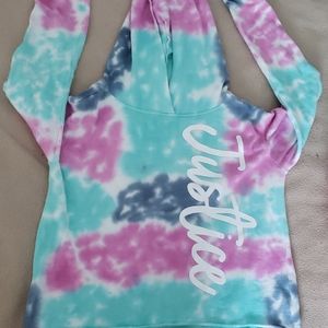 Girls tye-dye hoodie